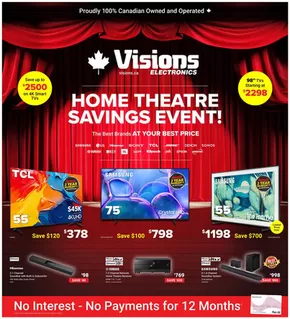 Visions Electronics catalogue in North Bay | Flyer | 2025-10-10T00:00:00.000Z - 2025-10-16T00:00:00.000Z