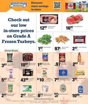Bulkley Valley Wholesale catalogue in Kanata | Great Deals | 2025-10-10T00:00:00.000Z - 2025-10-26T00:00:00.000Z