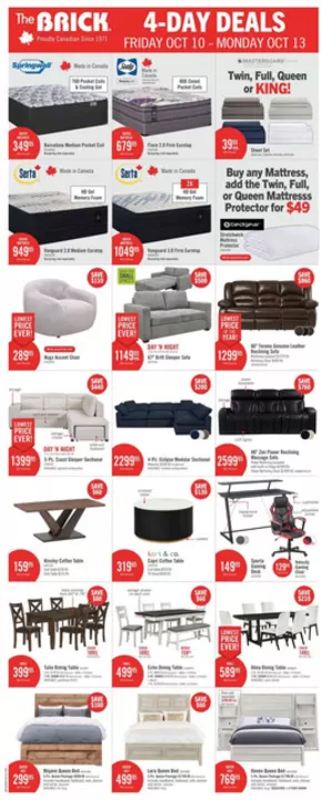 The Brick catalogue | Exclusive bargains | 2025-10-10T00:00:00.000Z - 2025-10-22T00:00:00.000Z