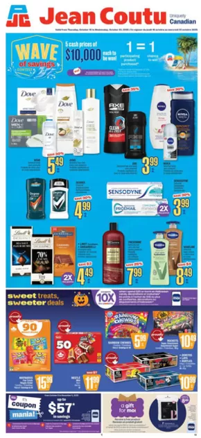 Jean Coutu catalogue in Sherbrooke QC | Exclusive bargains | 2025-10-16T00:00:00.000Z - 2025-10-22T00:00:00.000Z