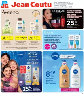 Jean Coutu catalogue in Sherbrooke QC | Great offer for all customers | 2025-10-16T00:00:00.000Z - 2025-10-22T00:00:00.000Z