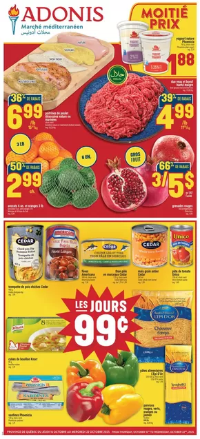Marché Adonis catalogue in Quebec | Weekly | 2025-10-16T00:00:00.000Z - 2025-10-22T00:00:00.000Z