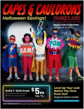 Fabricland catalogue in Kindersley | West Flyer | 2025-10-14T00:00:00.000Z - 2025-10-31T00:00:00.000Z