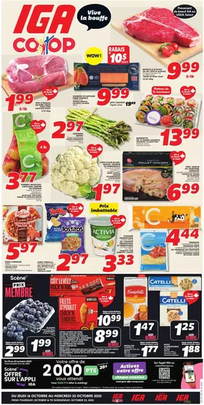 IGA catalogue in Gretna | New Brunswick | 2025-10-16T00:00:00.000Z - 2025-10-22T00:00:00.000Z