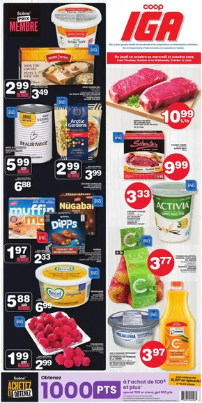 IGA catalogue in Gretna | Iles-de-la-Madeleine | 2025-10-16T00:00:00.000Z - 2025-10-22T00:00:00.000Z