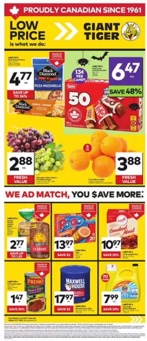 Giant Tiger catalogue in Gretna | Great offer for all customers | 2025-10-15T00:00:00.000Z - 2025-10-21T00:00:00.000Z