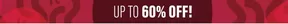 Up to 60% off 