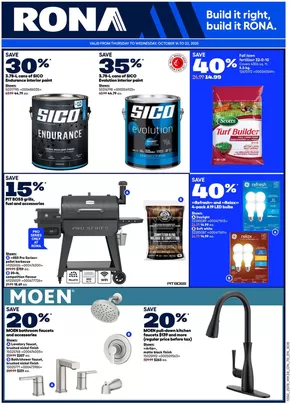 RONA catalogue in Combermere ON | Exclusive deals for our customers | 2025-10-15T00:00:00.000Z - 2025-10-29T00:00:00.000Z