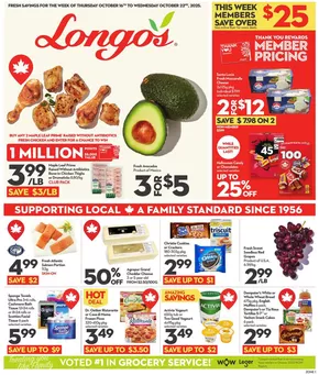 Longo's catalogue in Combermere ON | Weekly Flyer | 2025-10-16T00:00:00.000Z - 2025-10-22T00:00:00.000Z