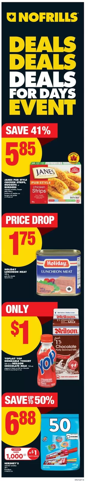No Frills catalogue in Quebec | Top offers for smart savers | 2025-10-15T00:00:00.000Z - 2025-10-29T00:00:00.000Z