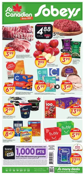 Sobeys catalogue | Attractive special offers for everyone | 2025-10-16T00:00:00.000Z - 2025-10-22T00:00:00.000Z
