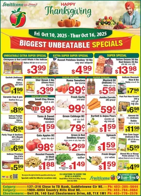 Fruiticana catalogue in Kelowna | Fruiticana flyer | 2025-10-16T00:00:00.000Z - 2025-10-30T00:00:00.000Z