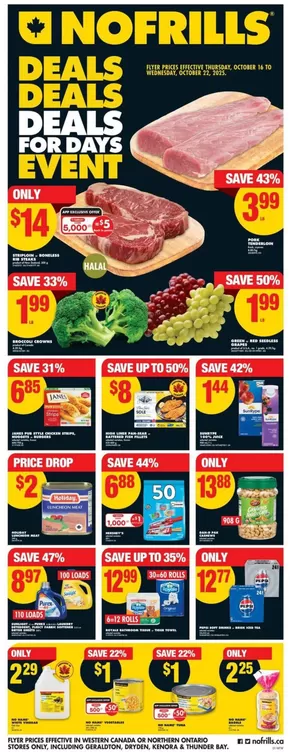 No Frills Weekly ad