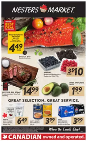 Nesters Market catalogue in Toronto | Weekly flyer  | 2025-10-16T00:00:00.000Z - 2025-10-22T00:00:00.000Z