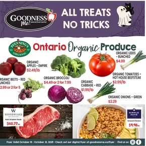 Goodness Me catalogue in Toronto | Goodness Me Flyer October 15 to 21 | 2025-10-16T00:00:00.000Z - 2025-10-21T00:00:00.000Z