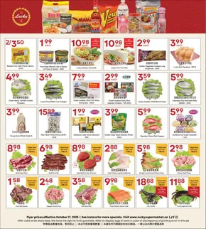 Lucky Supermarket catalogue | Calgary weekly Specials | 2025-10-17T00:00:00.000Z - 2025-10-23T00:00:00.000Z