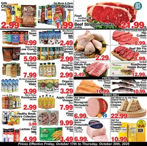 Greco's Fresh Market Flyer October 17 to 30