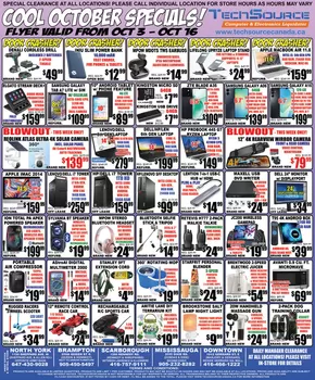 TechSource catalogue in Mississauga | TechSource, flyer | 2025-10-17T00:00:00.000Z - 2025-10-31T00:00:00.000Z