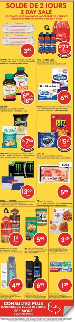 Shoppers Drug Mart catalogue in Trois-Rivières | Great discounts on selected products | 2025-10-17T00:00:00.000Z - 2025-10-31T00:00:00.000Z