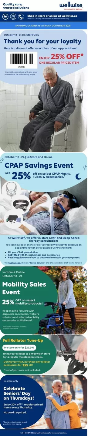 Shoppers Drug Mart catalogue in Antigonish | Shoppers Drug Mart Weekly ad | 2025-10-18T00:00:00.000Z - 2025-11-01T00:00:00.000Z