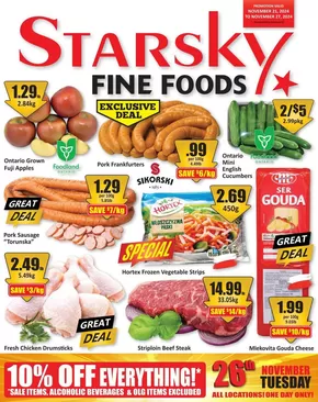 Weekly flyer Starsky