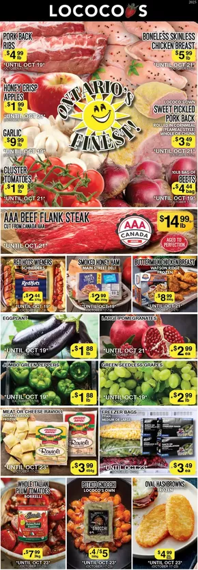 Lococos catalogue in Niagara Falls | Lococos Weekly ad | 2025-10-19T00:00:00.000Z - 2025-11-02T00:00:00.000Z