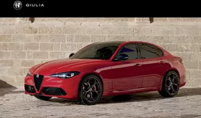 Alfa Romeo catalogue | Giulia 2025 | 2025-10-20T00:00:00.000Z - 2026-03-31T00:00:00.000Z