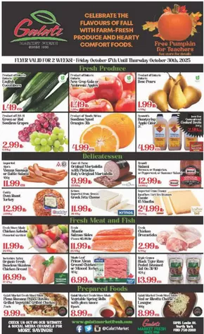 Galati Market Fresh catalogue in Vancouver | Weekly flyer  | 2025-10-20T00:00:00.000Z - 2025-10-30T00:00:00.000Z