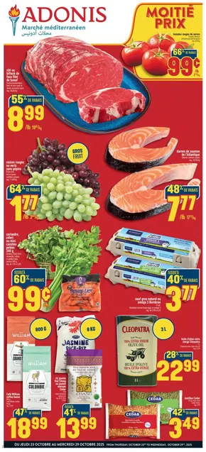 Marché Adonis catalogue in Ottawa | Weekly | 2025-10-23T00:00:00.000Z - 2025-10-29T00:00:00.000Z