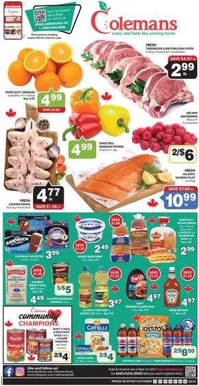 Coleman's catalogue in St. Catharines | Our best offers for you | 2025-10-23T00:00:00.000Z - 2025-10-29T00:00:00.000Z