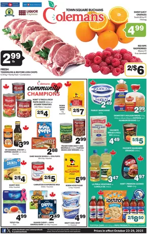Coleman's catalogue in St. Catharines | Great offer for bargain hunters | 2025-10-23T00:00:00.000Z - 2025-10-29T00:00:00.000Z