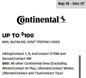 OK Tire catalogue in Smithers | Up to $50  | 2025-10-21T00:00:00.000Z - 2025-12-07T00:00:00.000Z