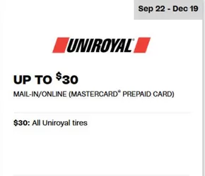 OK Tire catalogue in Bradford West Gwillimbury | Up to $30 | 2025-10-21T00:00:00.000Z - 2025-12-19T00:00:00.000Z