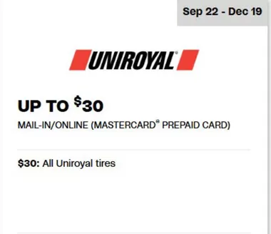 OK Tire catalogue in Smithers | Up to $30 | 2025-10-21T00:00:00.000Z - 2025-12-19T00:00:00.000Z