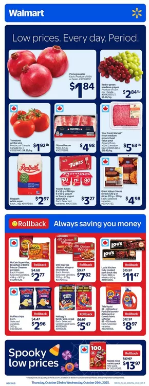 Walmart catalogue in Montréal-Est | Walmart flyer | 2025-10-22T00:00:00.000Z - 2025-11-05T00:00:00.000Z