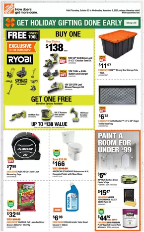 Home Depot catalogue in Chilliwack | Current deals and offers | 2025-10-23T00:00:00.000Z - 2025-11-05T00:00:00.000Z