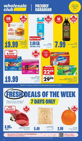 Wholesale Club catalogue in Calgary | Our best deals for you | 2025-10-22T00:00:00.000Z - 2025-11-05T00:00:00.000Z