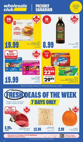 Wholesale Club catalogue in Calgary | Top deals and discounts | 2025-10-22T00:00:00.000Z - 2025-11-05T00:00:00.000Z