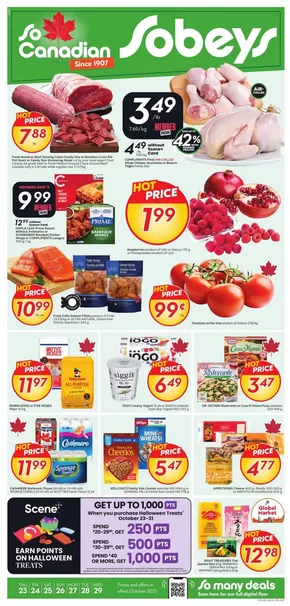 Sobeys catalogue in Moncton | Sobeys Weekly ad | 2025-10-23T00:00:00.000Z - 2025-10-29T00:00:00.000Z