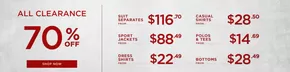 Tip Top Tailors catalogue in Calgary | Up to 70 % off  | 2025-10-22T00:00:00.000Z - 2025-11-05T00:00:00.000Z