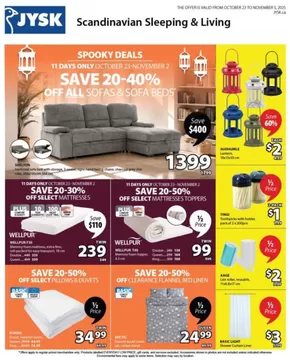 JYSK catalogue | This week's offer Flyer | 2025-10-23T00:00:00.000Z - 2025-11-06T00:00:00.000Z