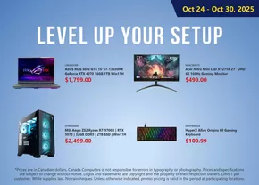 Canada Computers catalogue in Kawartha Lakes | Level up your setup | 2025-10-24T00:00:00.000Z - 2025-10-30T00:00:00.000Z