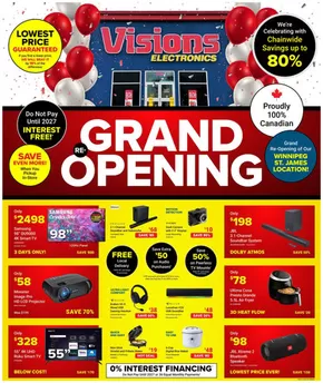Visions Electronics catalogue in Kawartha Lakes | Flyer | 2025-10-24T00:00:00.000Z - 2025-10-30T00:00:00.000Z