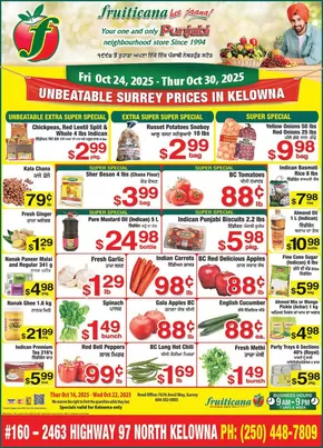 Fruiticana catalogue in Kitchener | Our best offers for you | 2025-10-25T00:00:00.000Z - 2025-11-08T00:00:00.000Z