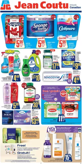 Jean Coutu catalogue in Mackenzie | Great discounts on selected products | 2025-10-30T00:00:00.000Z - 2025-11-05T00:00:00.000Z