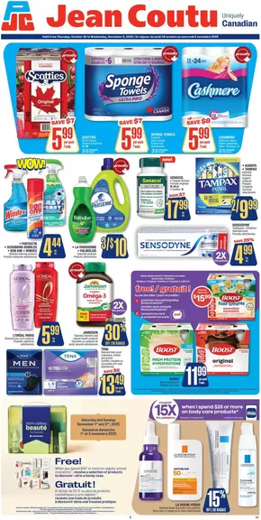 Jean Coutu catalogue in Red Deer | Top offers for all bargain hunters | 2025-10-30T00:00:00.000Z - 2025-11-05T00:00:00.000Z