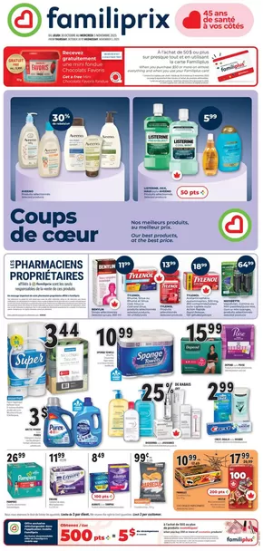 Familiprix catalogue in Windsor QC | Circulaire | 2025-10-30T00:00:00.000Z - 2025-11-05T00:00:00.000Z