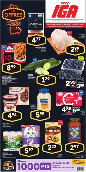 IGA catalogue in Gatineau | Iles-de-la-Madeleine | 2025-10-30T00:00:00.000Z - 2025-11-05T00:00:00.000Z