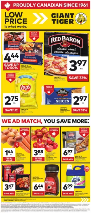 Giant Tiger catalogue in Peace River | Weekly Flyer | 2025-10-29T00:00:00.000Z - 2025-11-04T00:00:00.000Z