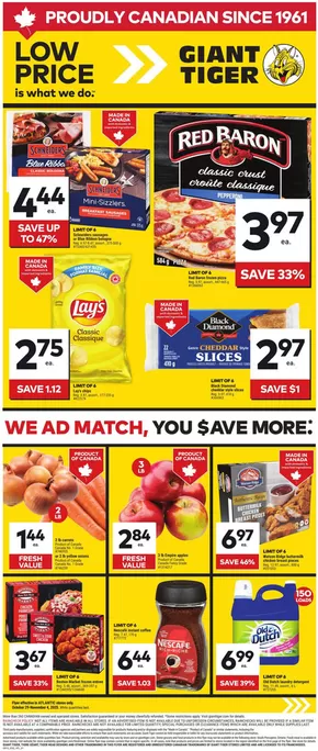 Giant Tiger catalogue in Penticton | Top offers for all bargain hunters | 2025-10-29T00:00:00.000Z - 2025-11-04T00:00:00.000Z